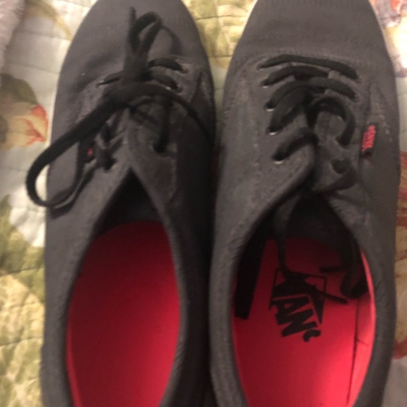 grey vans size 8